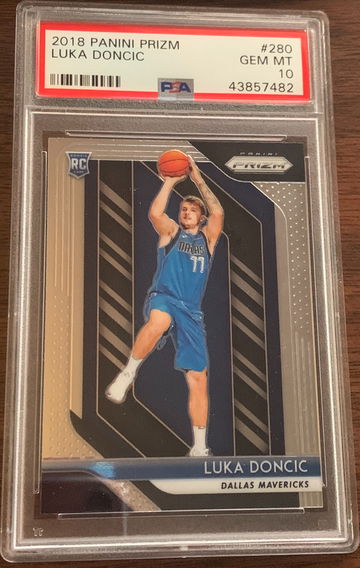 2018 Panini Prizm Luka Doncic #280 PSA 10 Gem Mint