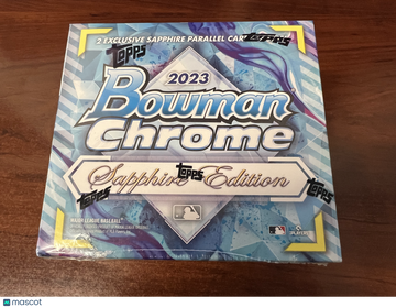 2023 Bowman Chrome Baseball Sapphire Edition Box