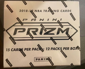 2018-19 Panini Prizm basketball box