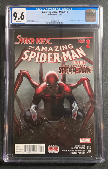 Amazing Spider-man 10  1st appearance Spider-Punk 