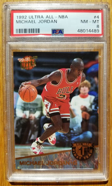 1992 Fleer Ultra All-NBA #4 Michael Jordan