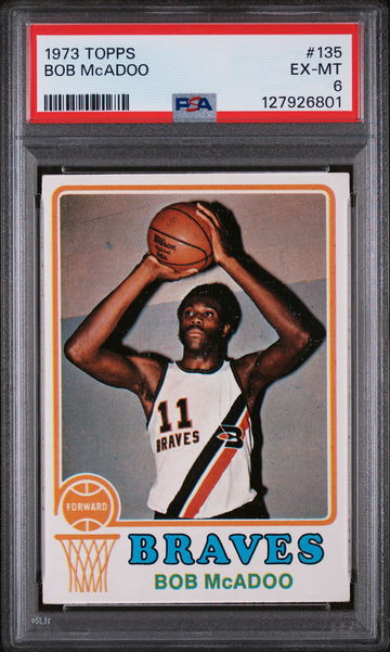 1973 Topps Bob Mcadoo #135 PSA 6