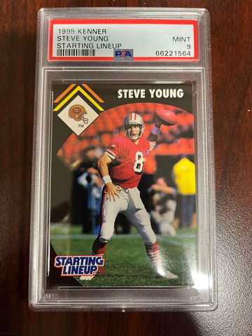 1995 Kenner Steve Young Starting Lineup PSA 9