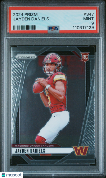 2024 Panini Prizm Jayden Daniels #347 PSA 9