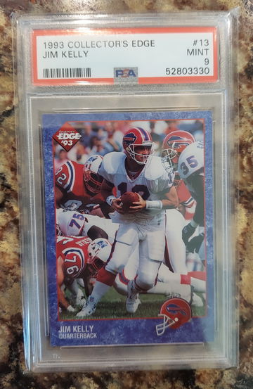 1993 Collector's Edge Jim Kelly PSA 9 MINT POP 4