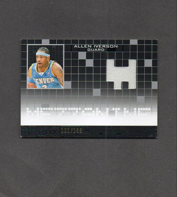 2007-08 Topps Luxury Box Mezzanine Allen Iverson GU Jersey /199