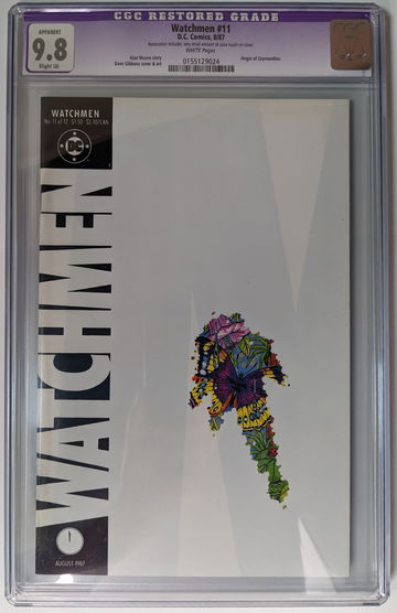 Watchmen #11 restored label