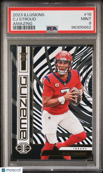 2023 Panini Illusions Amazing Cj Stroud #19 PSA 9
