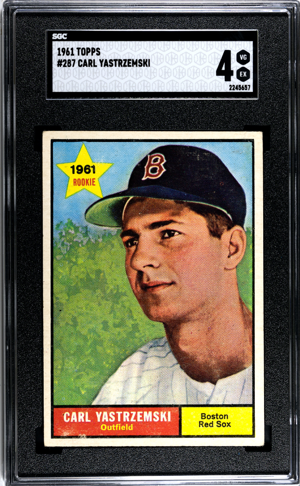 1961 Topps Carl Yastrzemski #287 SGC 4