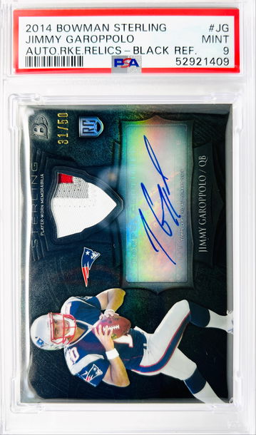 ⭐️ 2014 JIMMY GAROPPOLO RPA AUTO REFRACTOR PSA 9 RC /50 🔥🔥