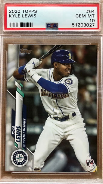 2020 Topps Kyle Lewis PSA 10