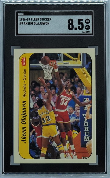 1986 Fleer Akeem Olajuwon