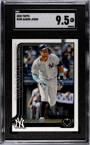 2025 Topps #300 Aaron Judge SGC 9.5