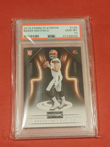 2018 Playbook Cleveland Browns Backer Mayfield Rookie 