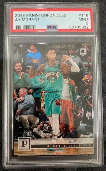 2019 Panini Chronicles Ja Morant #116 PSA 9 - 50739922