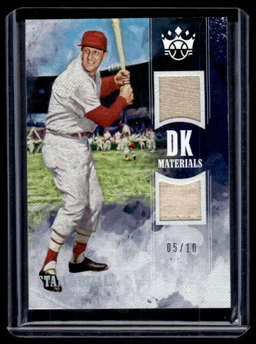 2018 Panini Diamond Kings DK Materials Stan Musial #DKM-SM /10