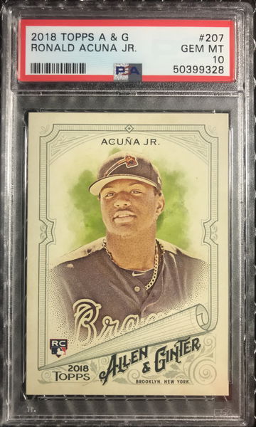 2018 Topps Allen & Ginter Ronald Acuna Jr.