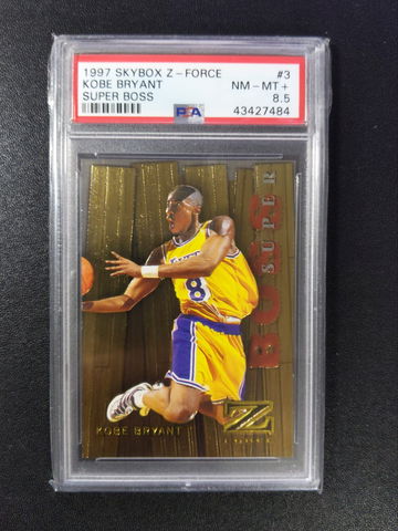 1997 Skybox Z-FORCE Super Boss KOBE BRYANT PSA 9