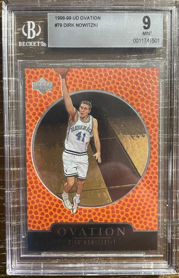 1998 UD Ovation Dirk Nowitzki BGS 9