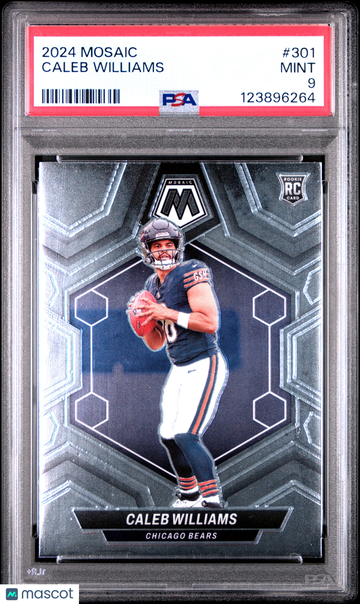 2024 Panini Mosaic Caleb Williams #301 PSA 9