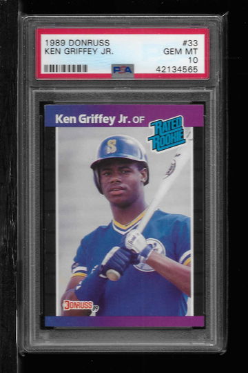1989 DONRUSS KEN GRIFFEY JR