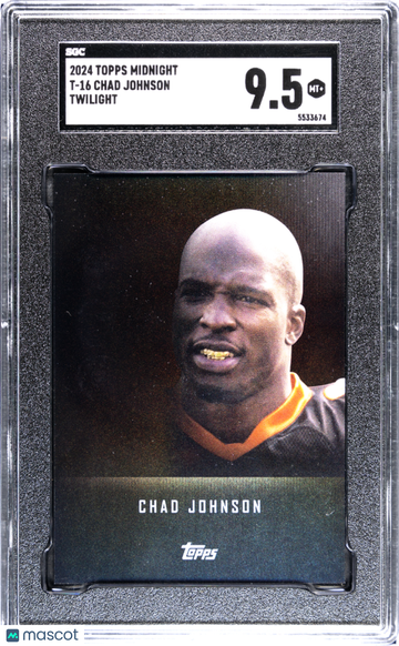 2024 Topps Midnight Chad Johnson #T-16 Twilight SGC 9.5