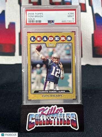 2008 Topps Tom Brady #286 /2008 PSA 9