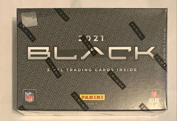 2021 Panini Black Football Hobby Box