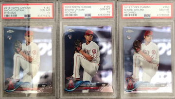 Shohei ohtani topps chrome psa 10 