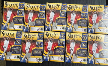 2020-21 Select Basketball Sealed Blaster Boxes (Lot of 10)