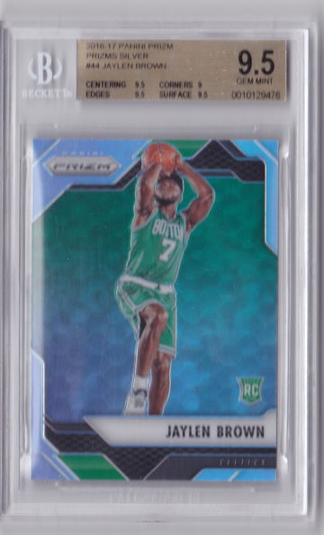 Jaylen Brown 2016 Prizm Silver BGS 9.5 Rookie