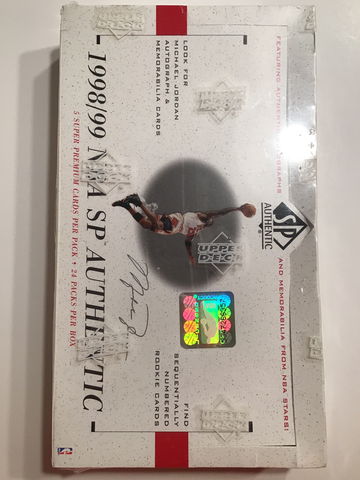 1998-99 NBA SP AUTHENTIC 🏀 Box - CARTER, NOWITZKI , PIERCE RC Yr