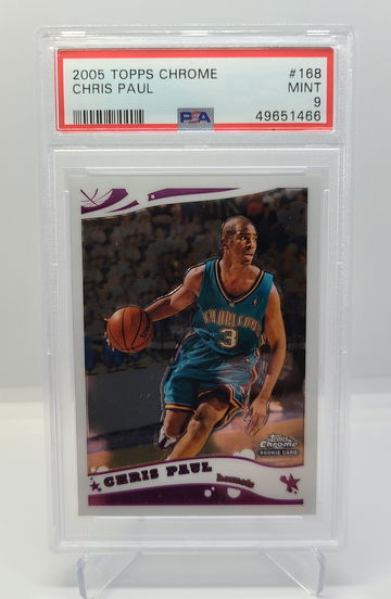 2005 Topps Chrome Chris Paul PSA 9