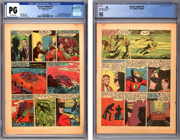 GREEN LANTERN #1 CGC-PG *SINGLE PG 20 ONLY* GREEN LANTERN ORIGIN BILL FINGER 1941