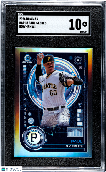 2024 Bowman Paul Skenes #BAI-15 A. I. SGC 10