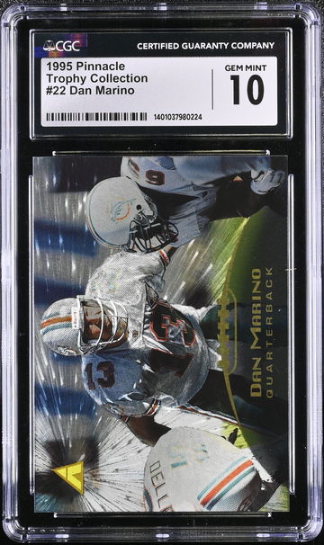 1995 PINNACLE DAN MARINO TROPHY COLLECTION #22 CGC 10 FT.C2.41