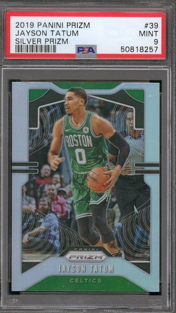 2019 Prizm Silver Jayson Tatum
