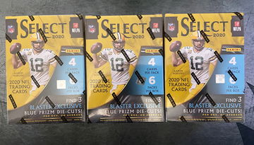 (3) 2020 NFL Select Blasters