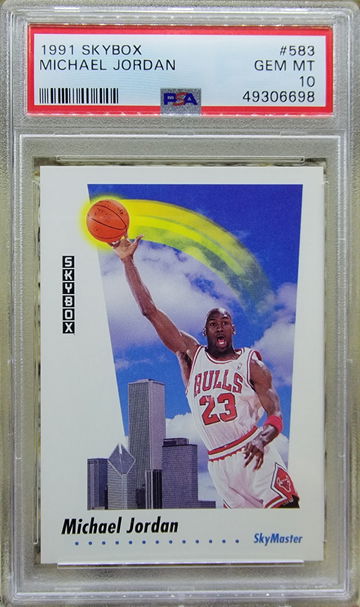 1991 Skybox Michael Jordan #583 PSA 10 Gem mint