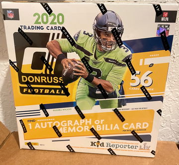 2020 Donruss Fanatics Exclusive Mega Box w/ Optic Preview