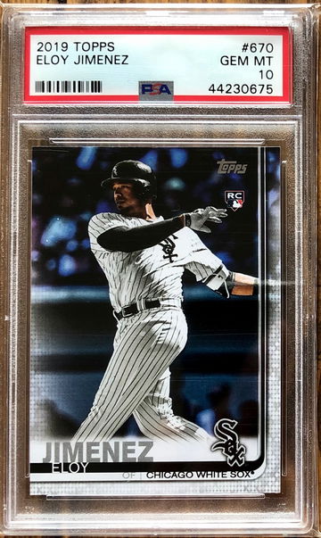 ELOY JIMENEZ 2019 Topps Series 2 Rookie RC PSA 10