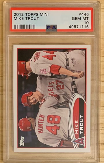 2012 Topps Mike Trout #446 PSA 10