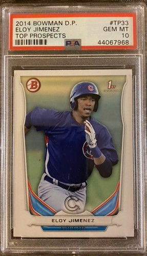2014 Bowman Draft Eloy Jimenez PSA 10 Gem-Mint