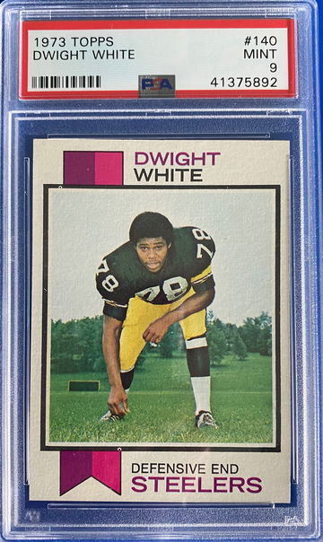 1973 Topps #140 Dwight White PSA 9 RC