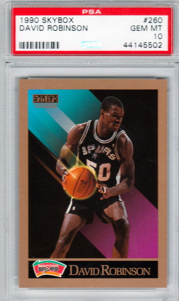 1990 Skybox David Robinson PSA 10 Gem Mint