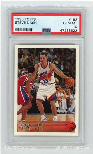 1996 TOPPS STEVE NASH PSA 10
