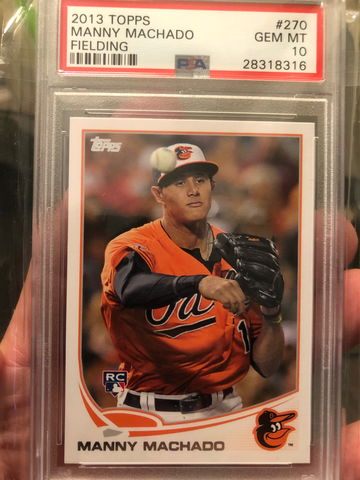 Machado 2013 Topps PSA 10