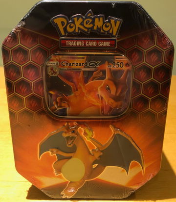Pokemon Hidden Fates Charizard Tin - 1 Tin Factory Sealed
