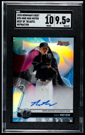 2020 Bowman’s Best Max Meyer Auto Refractor SGC 9.5/10