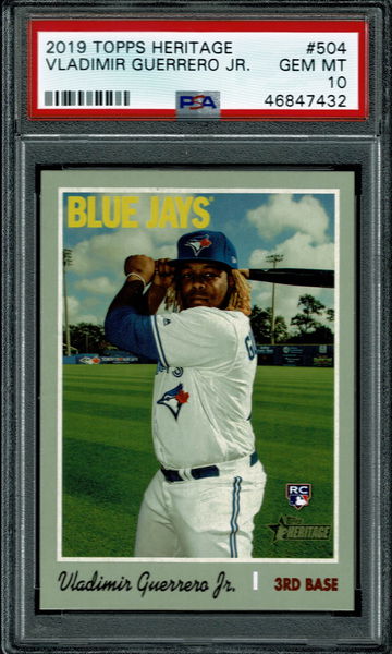 2019 Topps Heritage Vladimir Guerrero Jr.